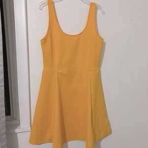H&M sunflower yellow sun dress